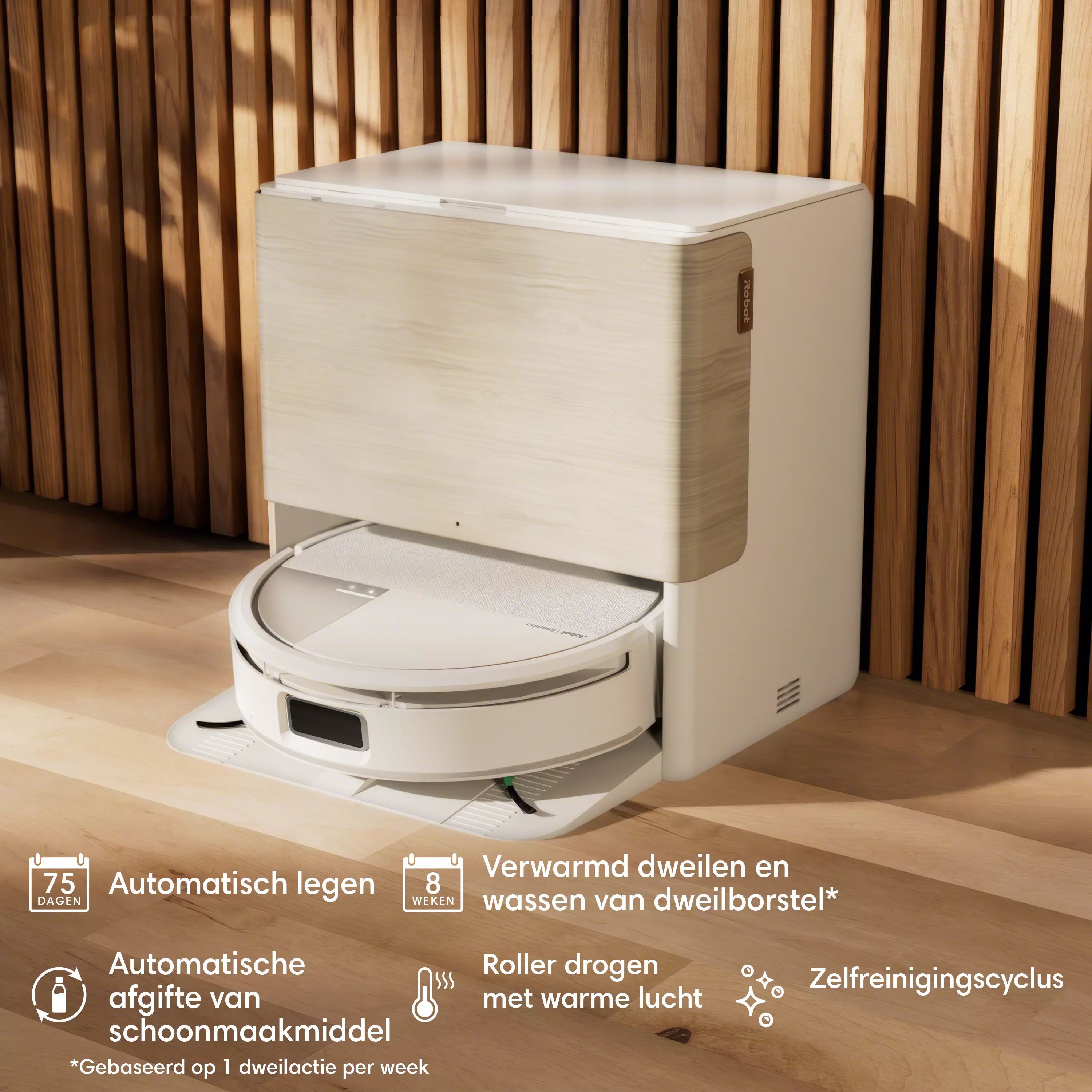 Roomba® Max 705 Combo Robot + AutoWash™ Dock - Wit